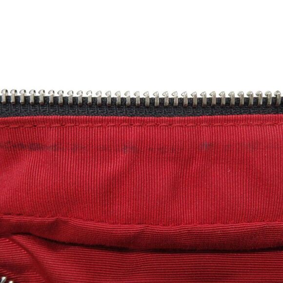 Bvlgari Logomania Canvas Black Shoulder Bag Black 1688 Bvlgari - Picture 9 of 10